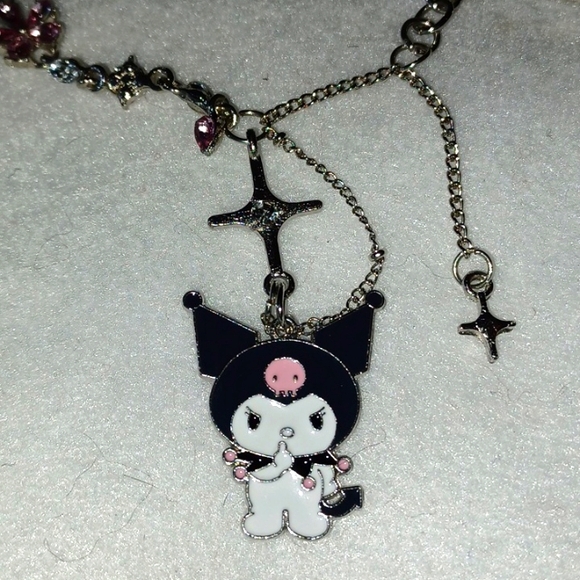 Cheeky Kuromi Necklace - Picture 2 of 7